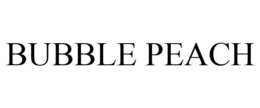BUBBLE PEACH