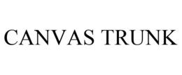CANVAS TRUNK