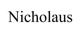 NICHOLAUS