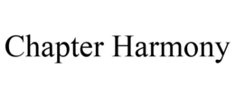 CHAPTER HARMONY