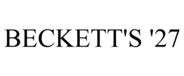 BECKETT'S '27