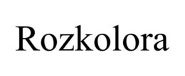 ROZKOLORA