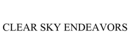 CLEAR SKY ENDEAVORS