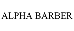 ALPHA BARBER