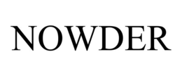 NOWDER