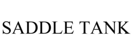 SADDLE TANK