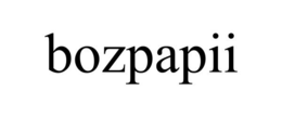 BOZPAPII