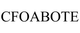 CFOABOTE