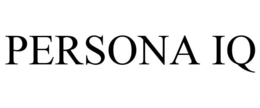 PERSONA IQ