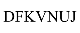 DFKVNUJ