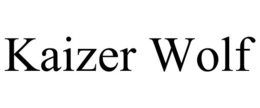 KAIZER WOLF