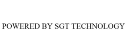 POWERED BY SGT TECHNOLOGY