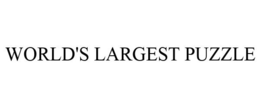 WORLD'S LARGEST PUZZLE