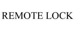 REMOTE LOCK
