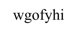 WGOFYHI