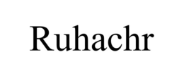 RUHACHR