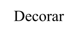 DECORAR