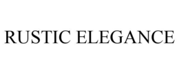 RUSTIC ELEGANCE