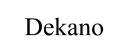 DEKANO