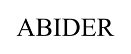 ABIDER