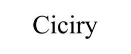 CICIRY