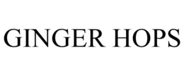 GINGER HOPS