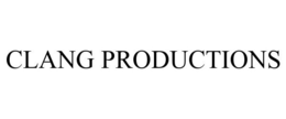 CLANG PRODUCTIONS