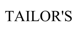 TAILOR'S