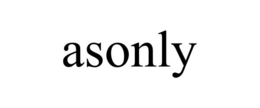 ASONLY