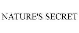 NATURE'S SECRET