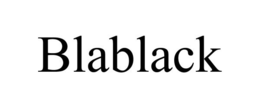 BLABLACK