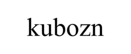KUBOZN