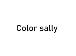 COLOR SALLY