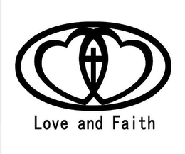 LOVE AND FAITH trademark