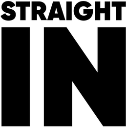 STRAIGHT IN