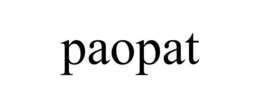 PAOPAT