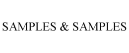 SAMPLES & SAMPLES