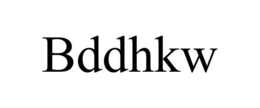BDDHKW
