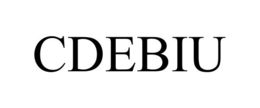 CDEBIU