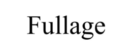 FULLAGE