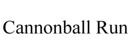 CANNONBALL RUN
