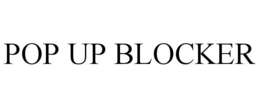 POP UP BLOCKER