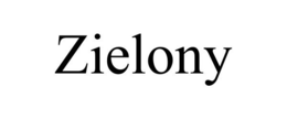 ZIELONY trademark