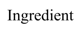 INGREDIENT