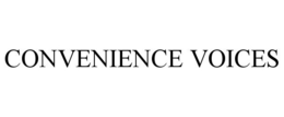 CONVENIENCE VOICES