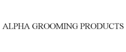 ALPHA GROOMING PRODUCTS