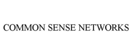 COMMON SENSE NETWORKS