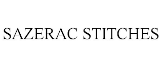 SAZERAC STITCHES