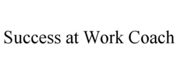 SUCCESS AT WORK COACH