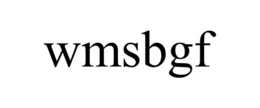 WMSBGF
